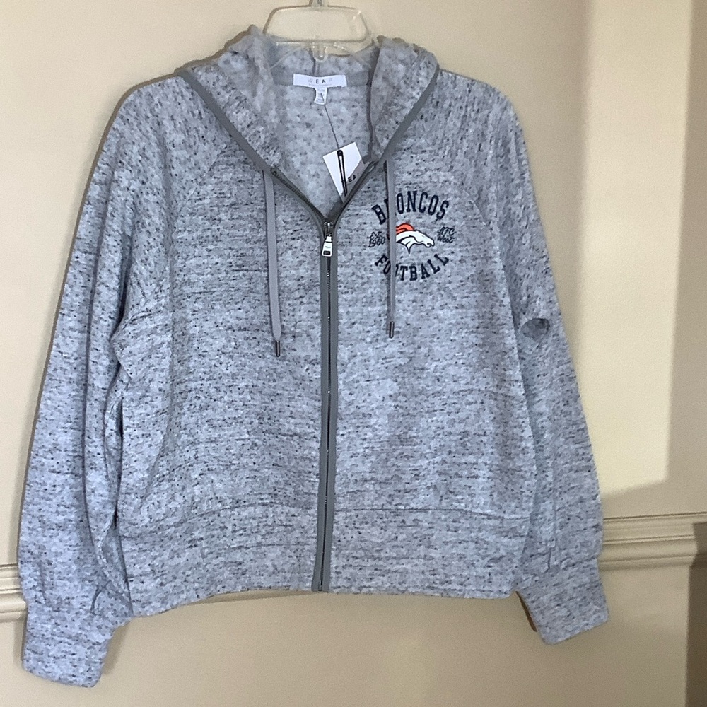 Denver Broncos zip up hoodie